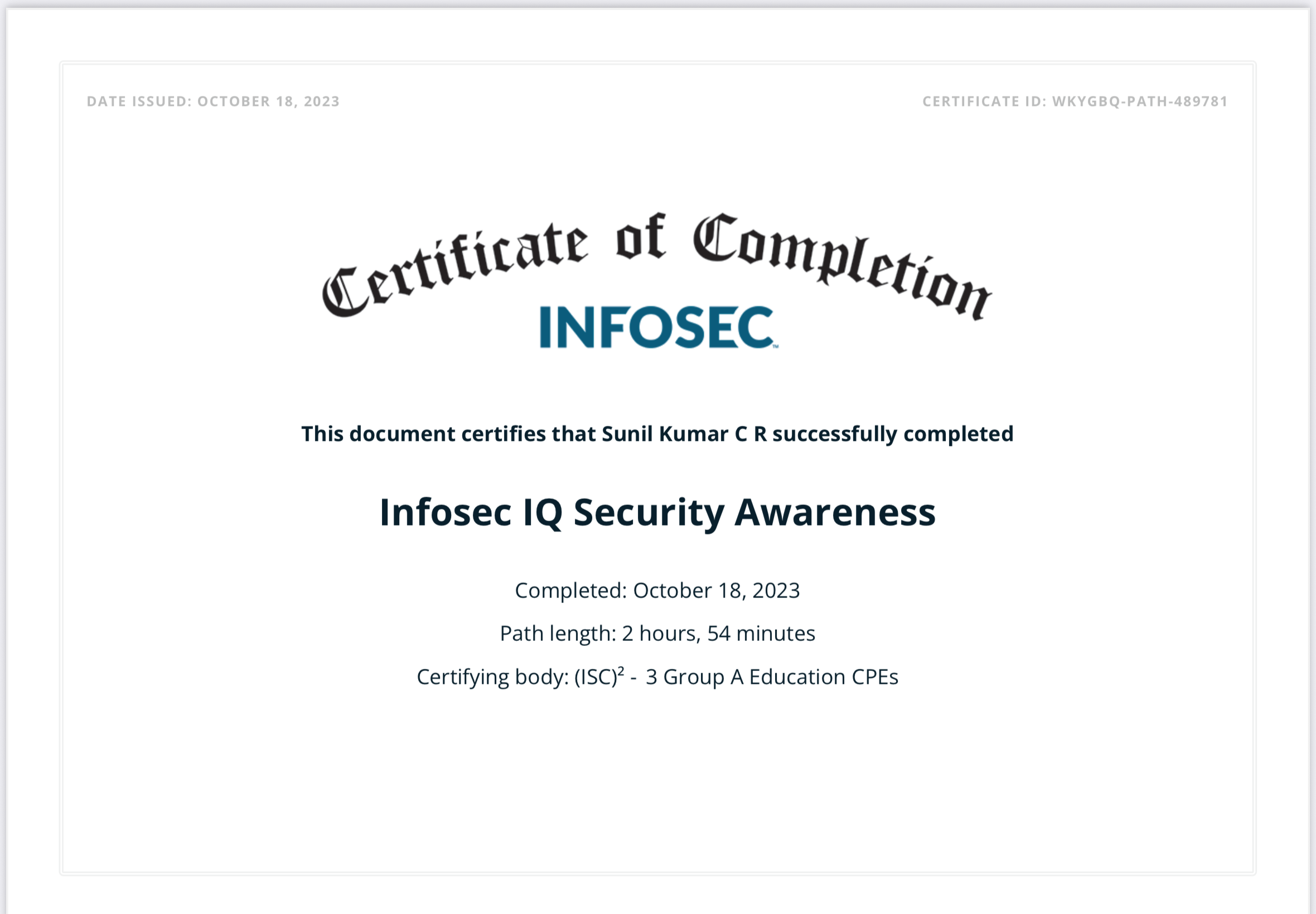 Infosec IQ
